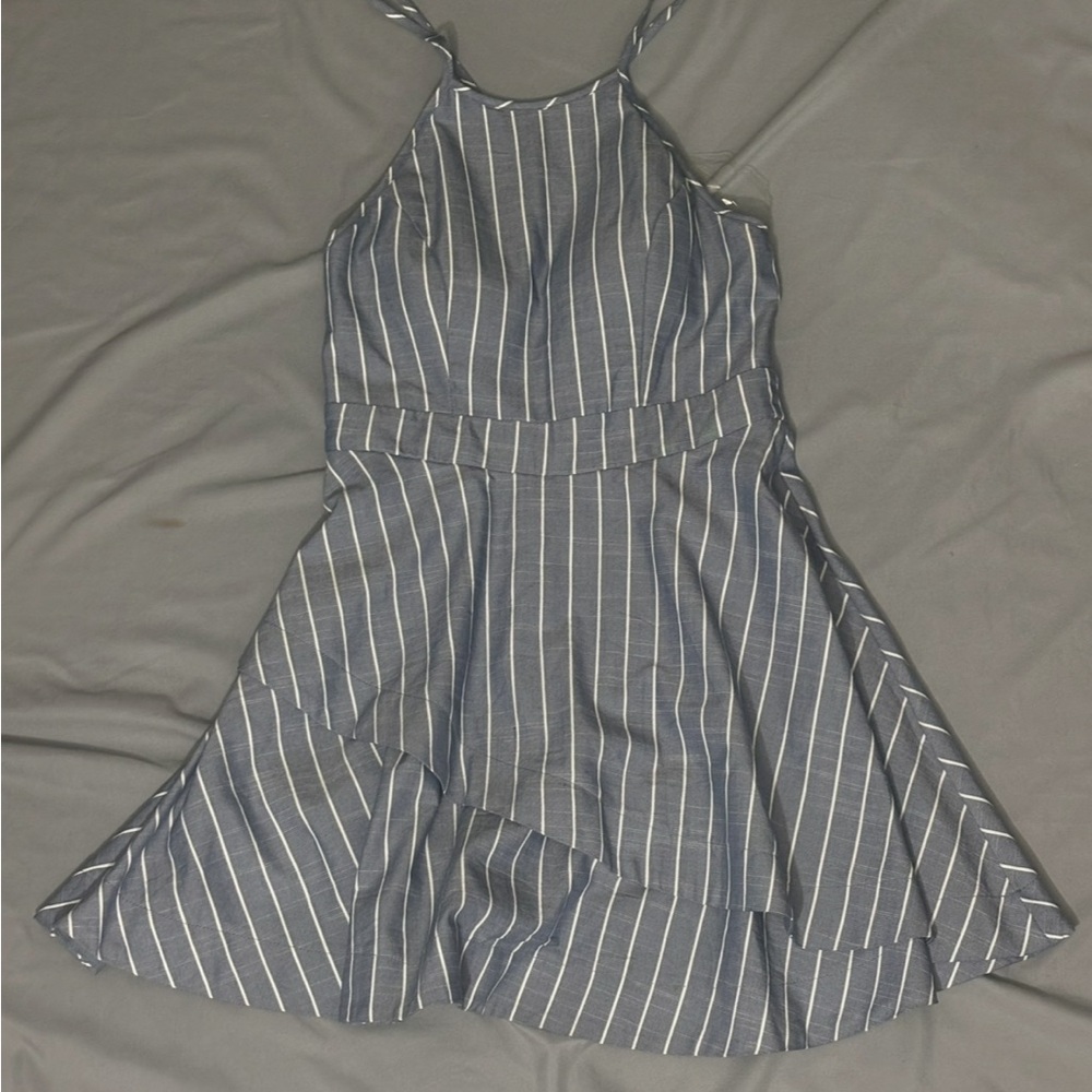 Striped Sleeveless Dress